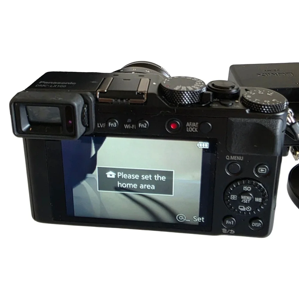 Panasonic LUMIX DMC-LX100 12.8MP Digital Camera Black Bundle Case 64GB Card Char